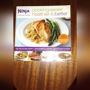 Ninja cooking system cookbook cooking easier healthier and better 75+ recipes